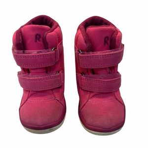 Reima Pink Velcro Boots size 7.5 (Euro 23)